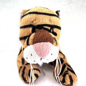 GANZ WEBKINZ Bengal Tiger Beanbag Plush Stuffed Animal HM166 Striped Toy NO CODE